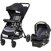 Baby Trend Passport Seasons Travel System with EZ-Lift&trade; Infant Car Seat, Journey Black
