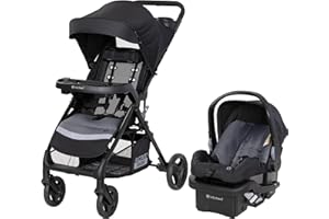 Baby Trend Passport Seasons Travel System with EZ-Lift™ Infant Car Seat, Journey Black