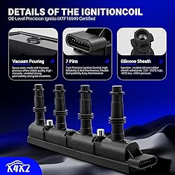 UF669 Ignition Coil & 1675 Double Iridium Spark