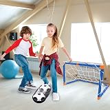 Lexibook Aerofoot Hovercraft Soccer Disc 2 Goals Ball Pump Rechargeable JG981 view 5