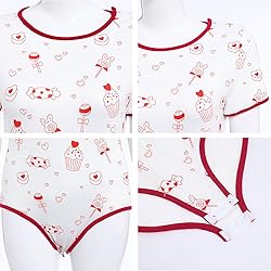 FYMNSI Adult Baby Diaper Lover (ABDL) Button Crotch