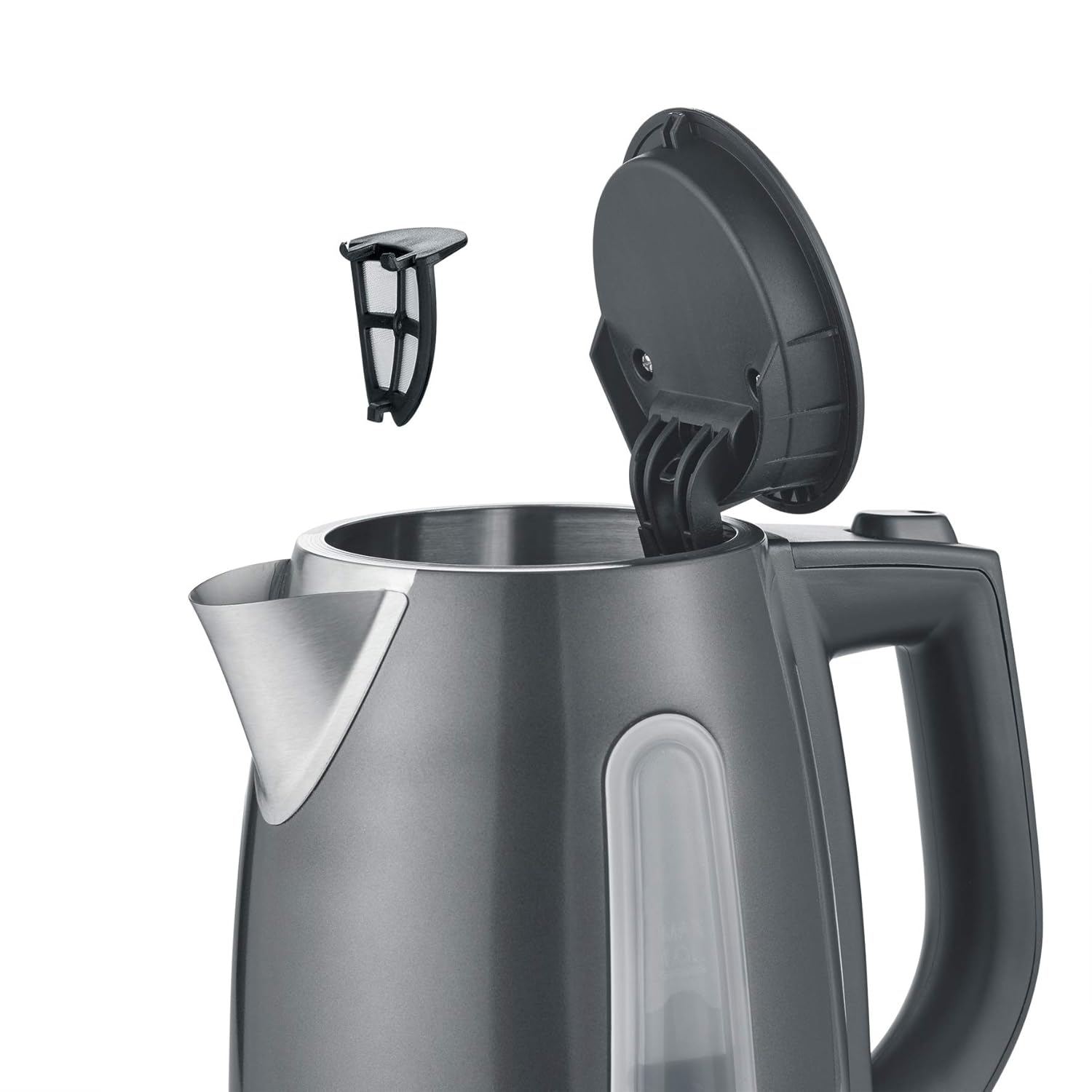 SEVERIN Hervidor de Agua, 1,0 L, 2.200 W aprox., WK 9540, Gris ...