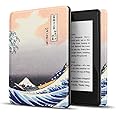 TNP Case for Kindle 10th Generation - Slim & Light Smart Cover Case with Auto Sleep & Wake for Amazon Kindle E-Reader 6" Display, 10th Generation 2019 Release (Great Wave)