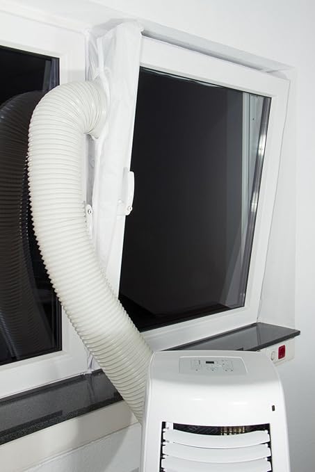 Air Window Seal Lock Curtain For Mobile Air Conditioners