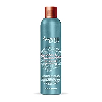 Amazon Com Aveeno Rose Water And Chamomile Gentle Dry Shampoo 5