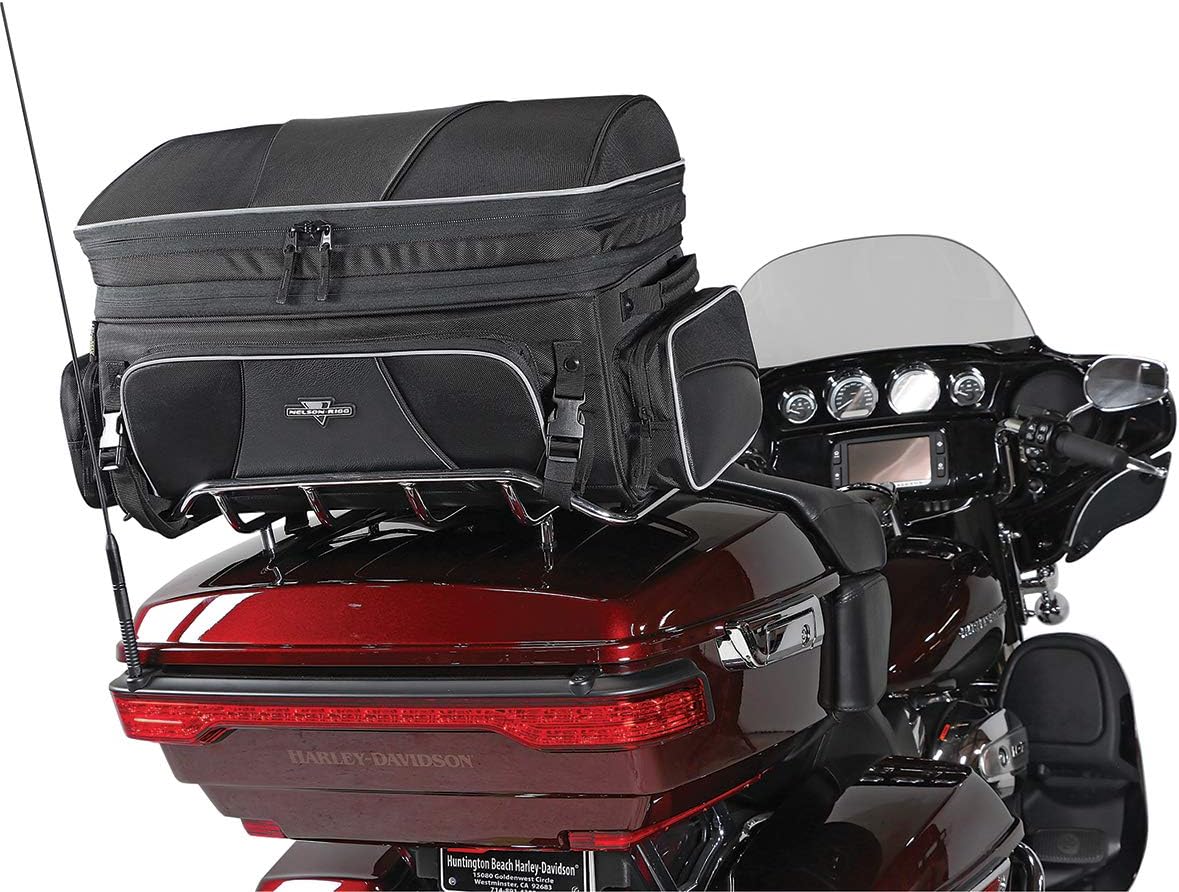 Nelson Rigg NR-300 Route 1 Traveler Tour Trunk Bag, Black Harley Davidson Ultra, Indian Roadmaster, Honda Gold Wing: Automotive