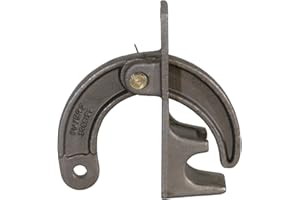BUYERS PRODUCTS COMPANY Buyers Products BTL030B656 2.5 Inch Wide Drop Forged Lower Dump Hinge Assembly for 1.25 Inch Diameter Post, Dump Body Tailgate Latch, Heavy Duty Assembly for Easy Welding