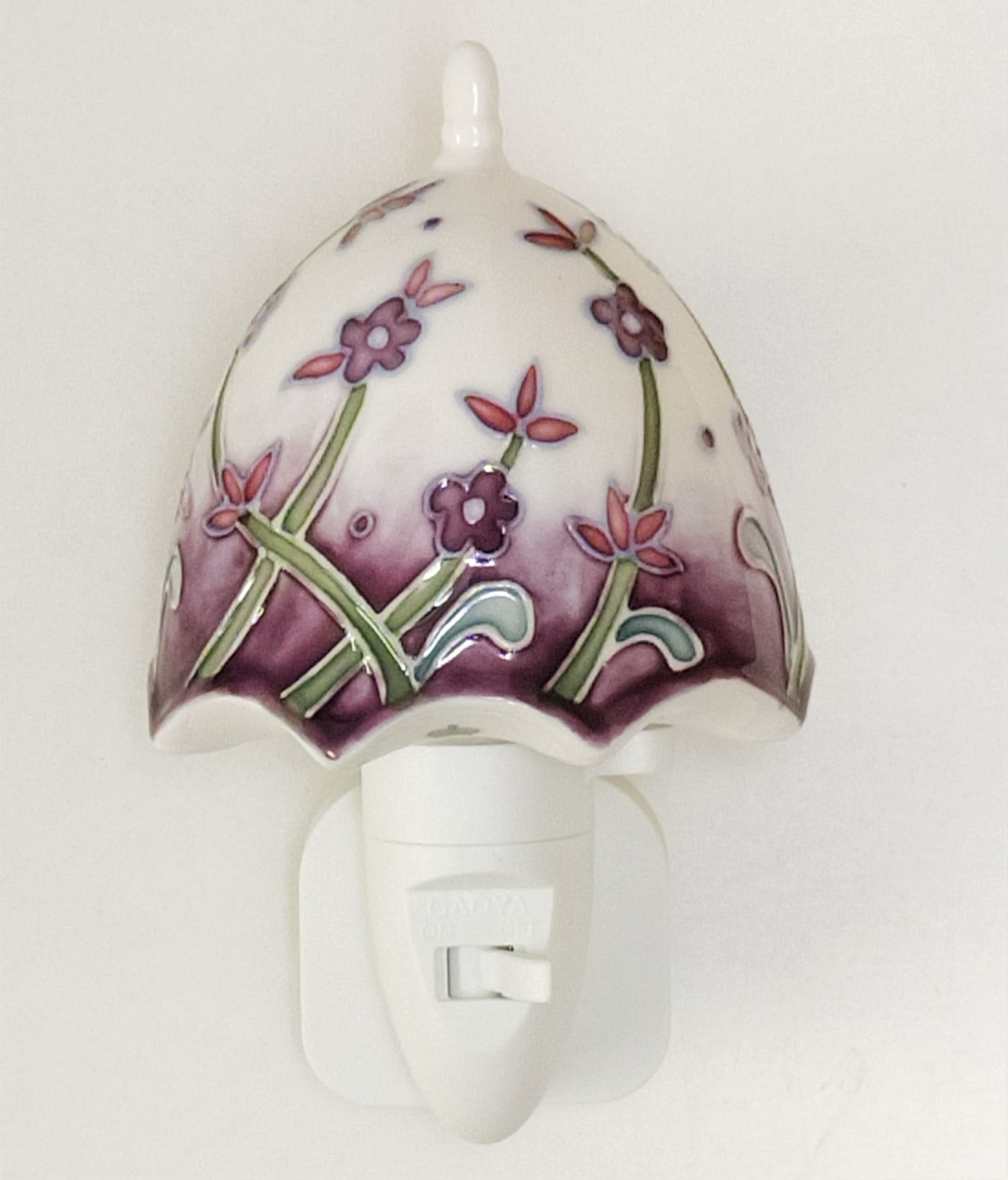 Old Tupton Ware - LED Night Light - Lavender Design