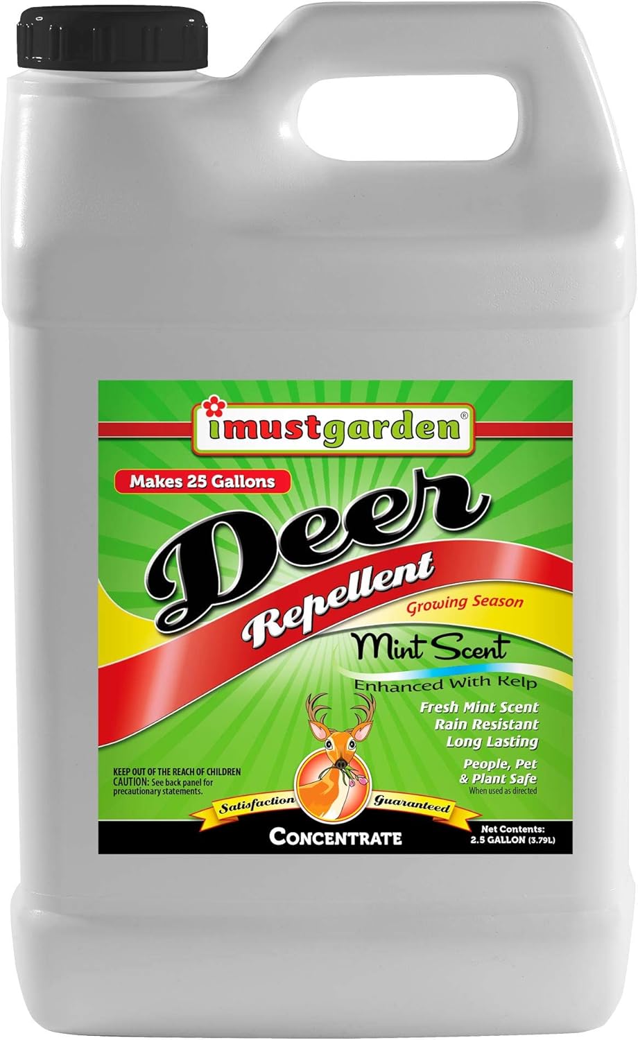 I Must Garden Deer Repellent Concentrate 2.5 Gallons