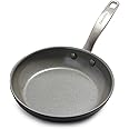 GreenPan Chatham Hard Anodized Healthy Ceramic Nonstick, 8" Frying Pan Skillet, PFAS-Free, Dishwasher Safe, Oven Safe, Gray