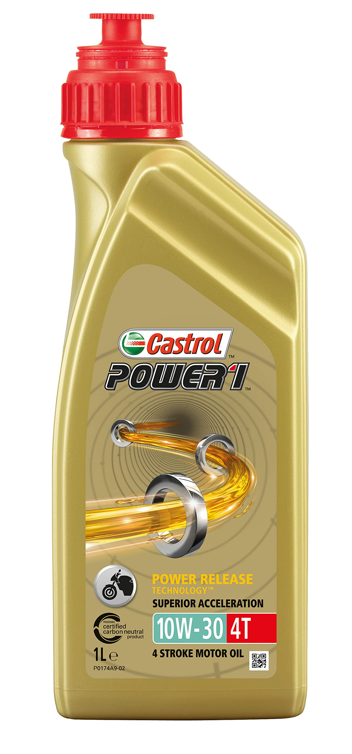 Castrol POWER1 4T 10W-30 Motorcycle Oil 1L