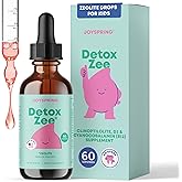 JoySpring DetoxZee Zeolite for Kids – Zeolite Clinoptilolite Drops with Cyanocobalamin B12 & Vitamin D3 Kids Support – Natural Berry Flavor Liquid | (2fl oz) 60 Servings