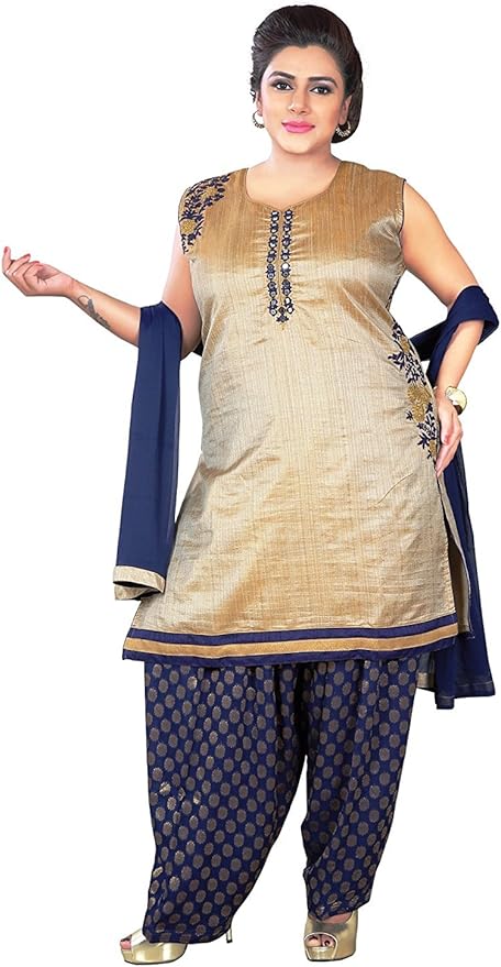 Plus Size Indian Readymade Suits for Women Ladies Patiala Salwar Suit Suit Kameez Woman Big Size 