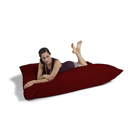 Jaxx Pillow Sac Medium Microsuede Foam Chair Amazon Co Uk