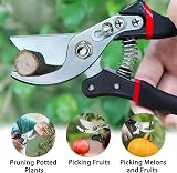 Kynup Garden Secateurs SK-5 Steel Pruning Shears Ergonomic Anti-Slip Handles view 5