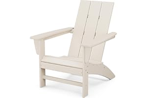 POLYWOOD AD420SA Modern Adirondack Chair, Sand