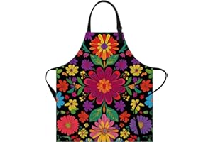 THISFIND Apron Home Kitchen Cooking Baking Gardening for Women Men with Pockets, apron waterproof 32x28 inch