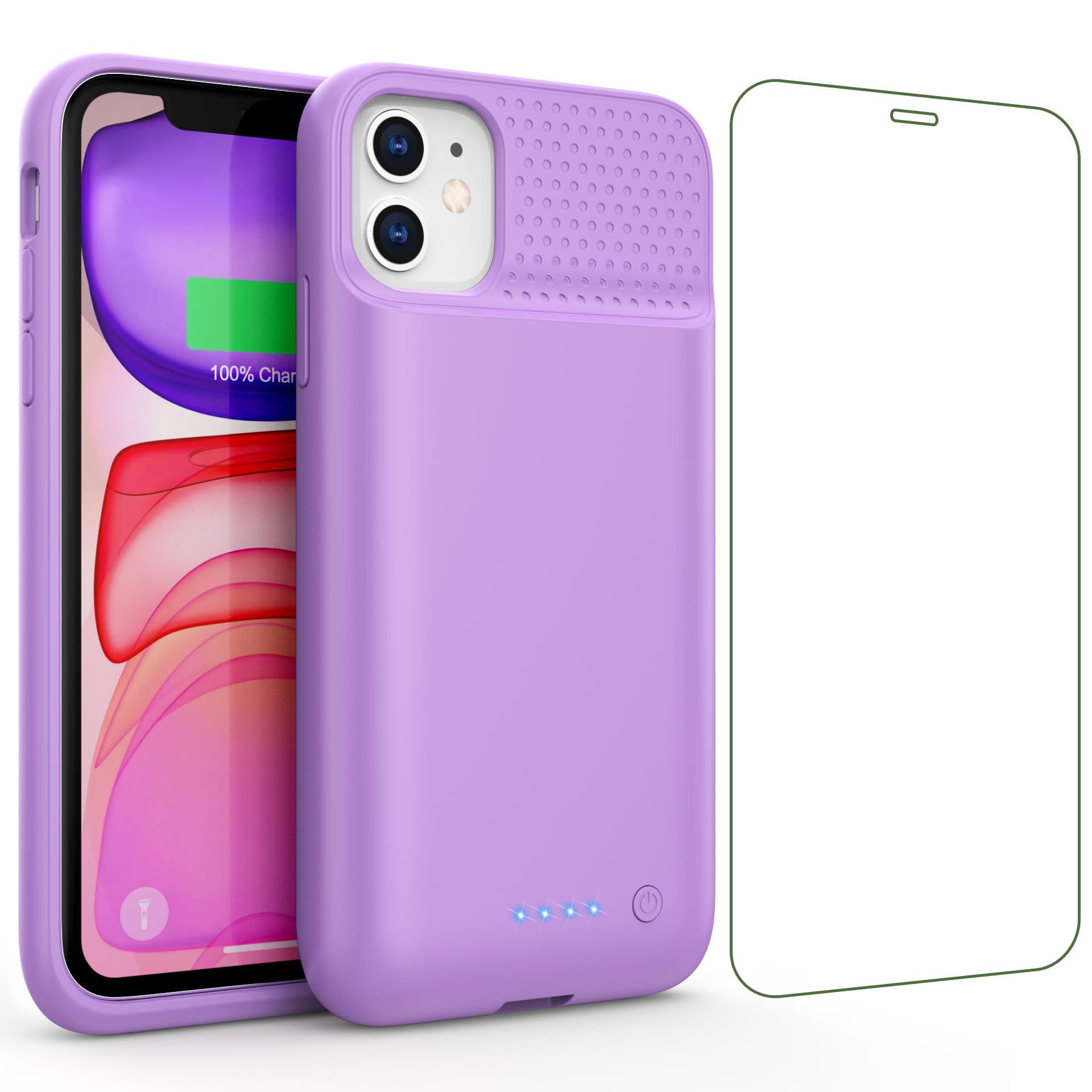 Battery Case for iPhone 11/XR, 2024 Upgraded