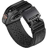 Bandletic Compatible with Apple Watch Ultra 3 2 Band 49mm for Men, Rugged Nylon Straps with Magnetic FIDLOCK Hook Buckle for iWatch Series 11/10 46mm, 9/8/7 45mm, SE3/SE2/SE/6/5/4 44mm, 3/2/1 42mm