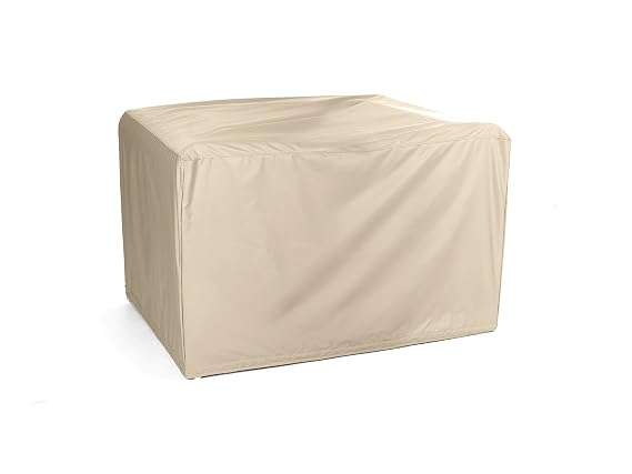 3 Yr Warranty 58w X 34d X 30h Khaki Covermates Elite Collection Year Around Protection Left Arm Sectional Loveseat Cover Patio Furniture Accessories Patio Furniture Covers