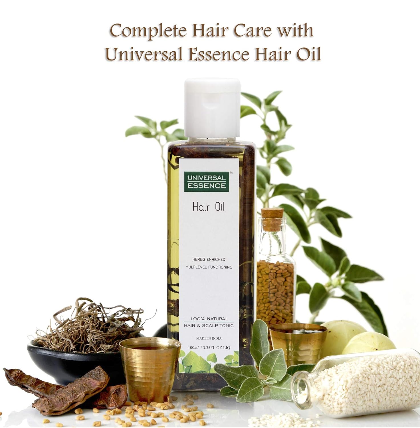 Buy Universal Essence Herbal Hair Oil With Amla Shikakai Reetha