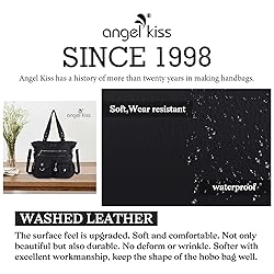 Angelkiss Women's Soft PU Leather Handbag