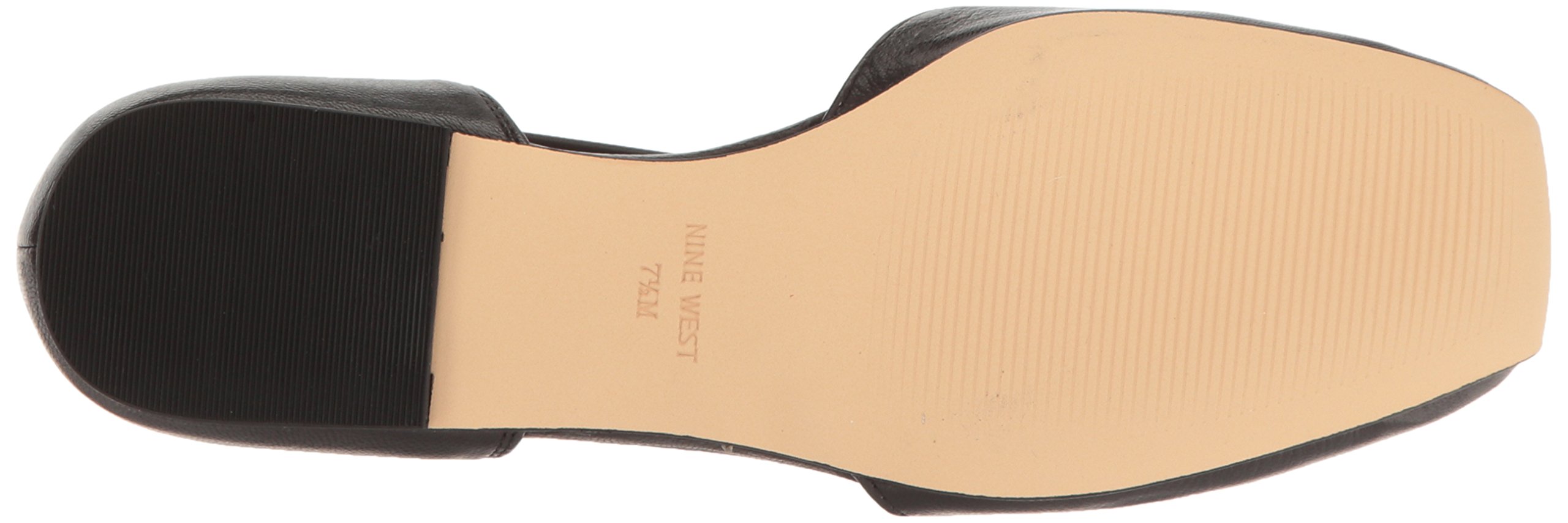 NINE WEST Women's Zaina Leather Ballet Flat - Image 4