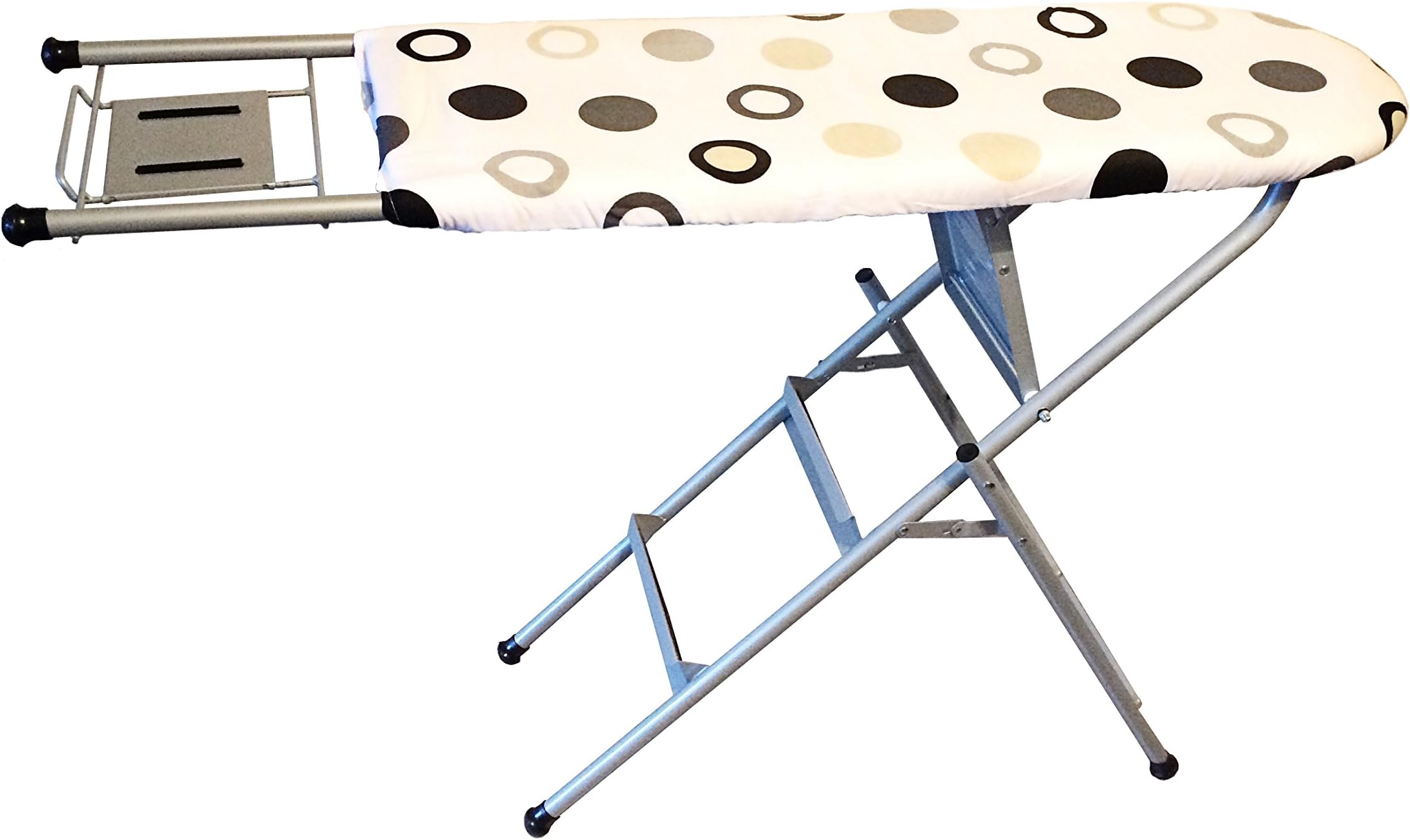 Rakshak Laddy+ Ironing Board & Step Ladder Combo White Dotted