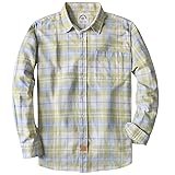 Dubinik® Flannel Shirt for Men Plaid Mens Button