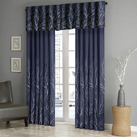 Cortinas Para Sala Azul