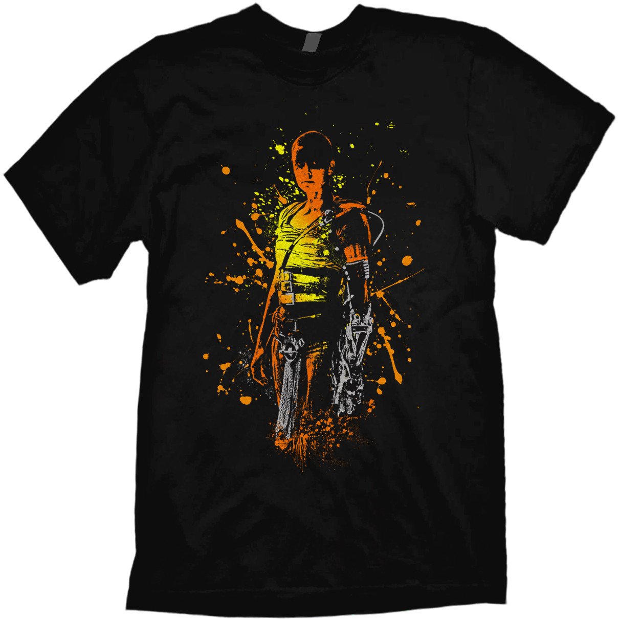 Mad Max Fury Road T Shirt Furiosa Fine Art Style Design By Jared Swart