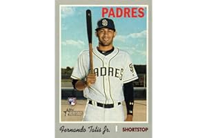 2019 Topps Heritage High Number Baseball #517 Fernando Tatis Jr. Rookie Card