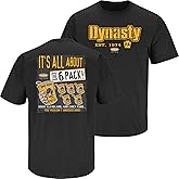 Pittsburgh Football Fans. Dynasty EST. 1974 Black T-Shirt (Sm-5X)