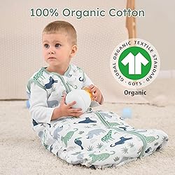 Yoofoss Baby Sleep Sack 0-6 Months, 1.5 Tog Baby