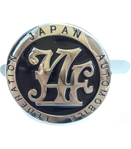 Amazon.com: Blue Japan Automobile Federation JDM JAF METAL