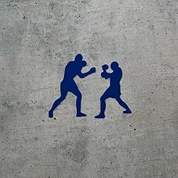 Transparent Decal Stickers of Boxers Boxing