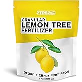 Organic Lemon Tree Fertilizer, Slow Release Dry Granular Fertilizer for Lemon and Citrus Trees - 1 Pound (16 Oz)
