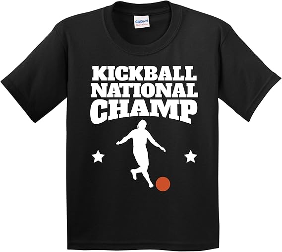Retro Kickball National Champ Kids TShirt Clothing