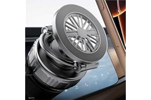 GEYUTHS Magnetic Vacuum Car Phone Holder with Strong Suction Cup 360° Adjustable Foldable Phone Mount Portable Phone Holders 