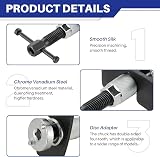 DASBET Brake Caliper Piston Wind Back Tool Universal Rewind Tool 3/8 Drive view 3