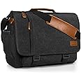 Mens Large Laptop Messenger Bag Canvas - View #13