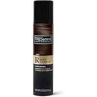 TRESemmé Root Touch-Up Temporary Hair Color Dark Brown Hair Ammonia-free, Peroxide-free Root Cover Up Spray 2.5 oz