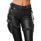 Black Widow Costume Accessories, Lara C. Holster Belt Outfit, Rider Leg Holster Strap, Tomb Swat Cop Accessories For Women
