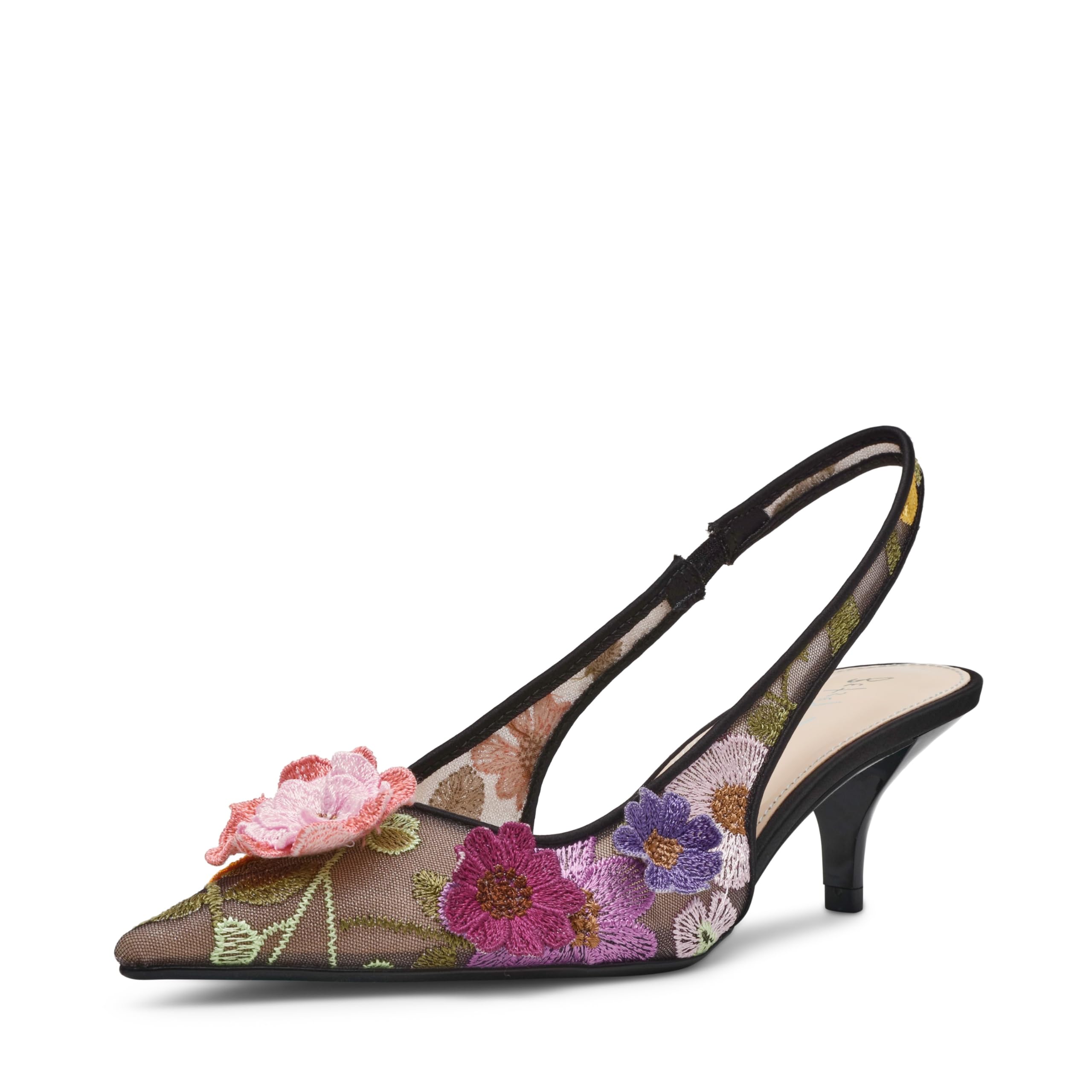 Photo 1 of **SHOWS SIGNS OF HEAVY USAGE**  Betsey Johnson Women's Sb-Dian, Black Floral, 10