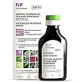 Natural Burdock Oil for Hair Treatment Against Hair Loss, 100 ml / 3.38 fl.oz &ndash; With Growth Activator for Stronger, Thicker Hair