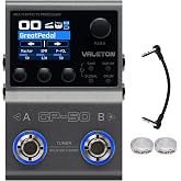 Valeton GP-50 Multi-Effects Processor | NAM &amp; IR Loader with 100+ HD Effects, 9 Simultaneous Modules, BT App Control, 100 Patch Slots for Guitar/Bass(Plus 1 Additional 15CM TRS Cable By Volktone)
