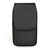 aubaddy Vertical Nylon Phone Holster Pouch with