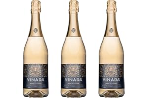 VINADA - Crispy Chardonnay - Zero Alcohol - 750 ml (3 Glass Bottles)