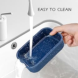 AIDIMMING Enhanced Leak Proof Travel Soap Case with