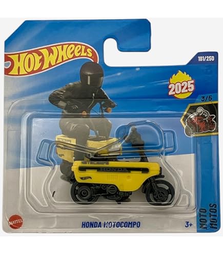 Amazon.com: Hot Wheels - Honda Motocompo - HW Moto 3/5 - HYW43